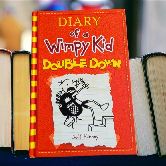 📚 3/$15: Diary of a Wimpy Kid: Double Down (Book #11) - Hardcover (Like New) - Picture 1 of 15